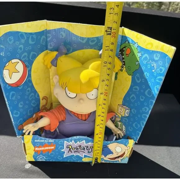 New Nickelodeon Rugrats Angelica Doll Toy 1997 Vintage Applause Rare